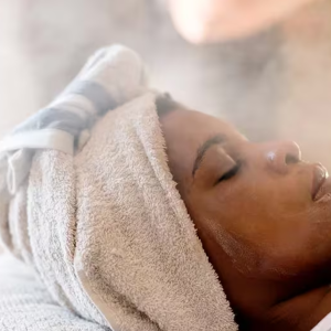 2 - Steam to soften pores