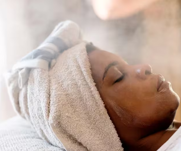 2 – Steam to soften pores 2 - Steam to soften pores