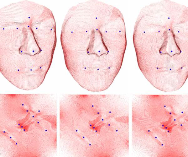 Enhanced accuracy and realism (point cloud, 3D surface mesh, digital facial model) Enhanced accuracy and realism (point cloud, 3D surface mesh, digital facial model)